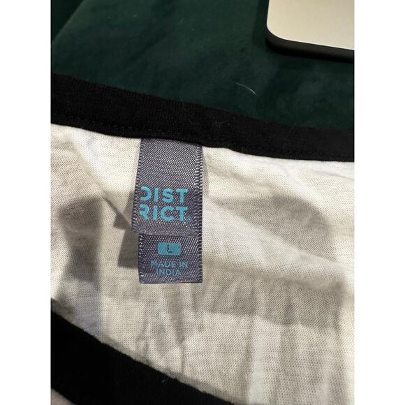 Bud Light Logo Tank Top by District - Size L, 100% Cotton - Picture 5 of 5